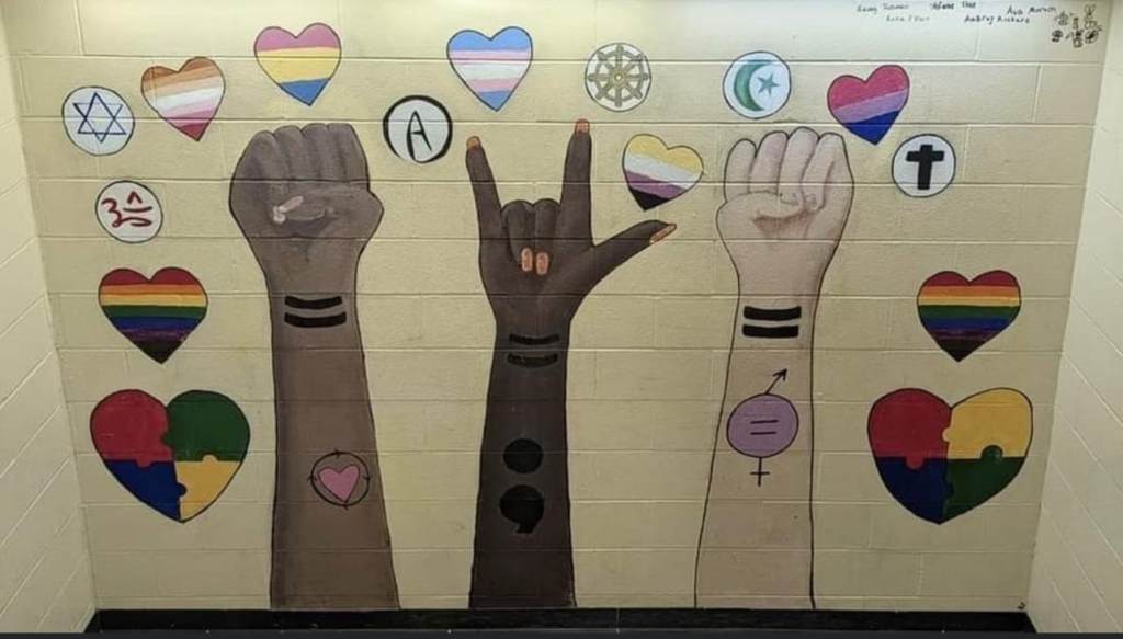 Diversity Mural Cover-Up